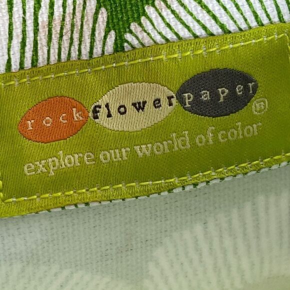 Rock Flower Paper Green/White Sand Dune Itsy Bitty Reusable Gift/Tote Ba… - Picture 3 of 6